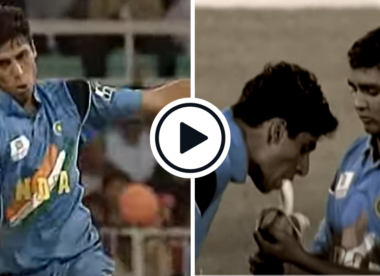 Watch: Ashish Nehra destroys England with 6-23 in 2003 World Cup, eats a banana, throws up next to pitch