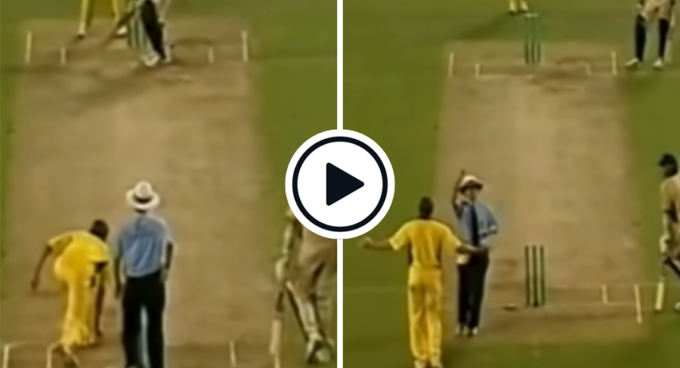 Billy Boden red card - Bowden shows a red card to Glenn McGrath in the first ever men's T20I