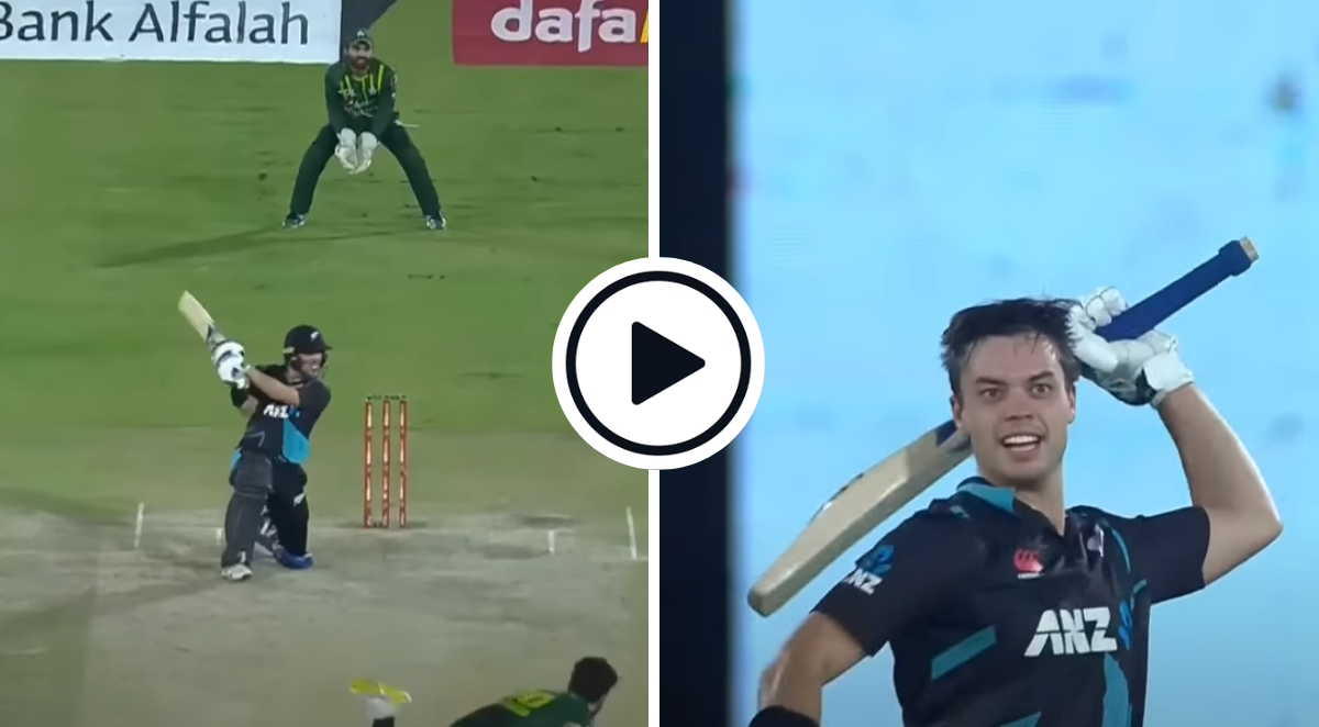 Watch Mark Chapman Smashes One Of All Time Great T20 Tons In Series-Levelling Chase Against Pakistan