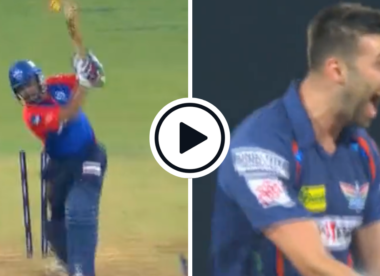Watch: Mark Wood snares two-in-two, demolishes Prithvi Shaw & Mitchell Marsh's off-stumps with twin 91mph rockets