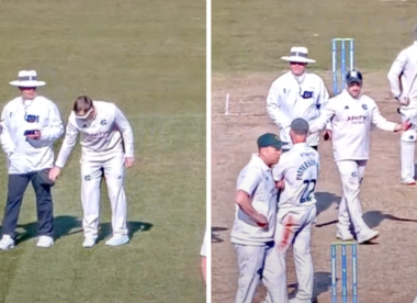 'You are joking' - Umpires call tea with one run to win in bizarre end to County Championship clash