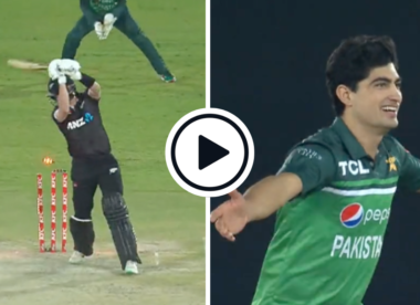Watch: Naseem Shah shows off exemplary new ball control and death bowling expertise in outstanding ODI spell
