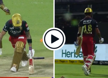 Watch: Sunil Narine continues hold over Virat Kohli, beating him through the gate with sharp-turning off-break