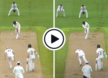 Watch: Same bowler, same dismissal, same day - Zak Crawley pinned lbw twice in the space of hours