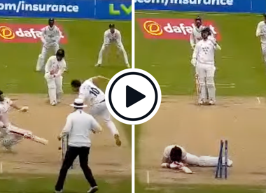 Watch: Sussex opener Ali Orr run out at non-striker's end via deflection for third consecutive match
