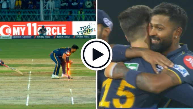 Watch: Four wickets in four balls give Gujarat Titans thrilling last over victory, despite KL Rahul half-century