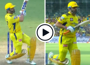 Watch: MS Dhoni whacks consecutive sixes off Sam Curran in four-ball final over knock taking CSK to 200