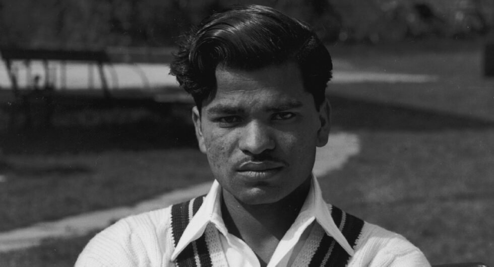 Sonny Ramadhin during West Indies’ tour of England, April 1950