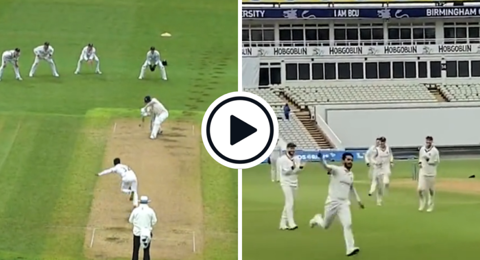 Hasan Ali celebration - Watch Hasan Ali take the final wicket in Warwickshire vs Kent in the County Championship and charge off in celebration.
