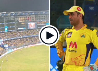 Watch: ‘We want Dhoni’ chant rings around Mumbai Indians home ground as Chennai Super Kings surge to big win