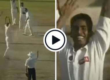 Watch: Nilesh Kulkarni takes wicket with his first ball in Test cricket ahead of India’s two-day wicket drought