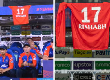 'Wonderful gesture' – Delhi Capitals win hearts with '13th man' Rishabh Pant's jersey in dugout