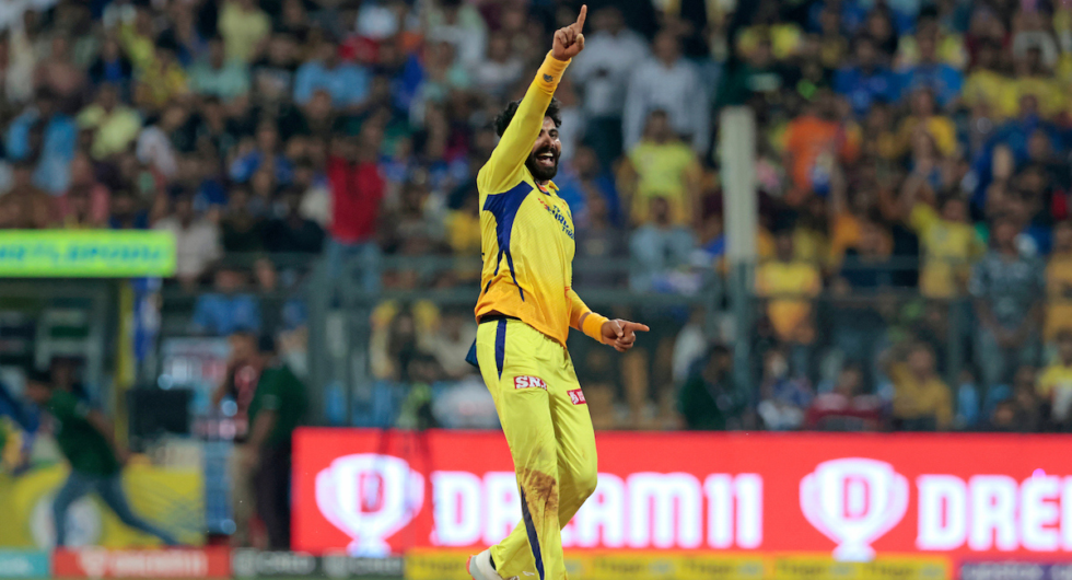 Ravindra Jadeja played a starring role as CSK beat MI by seven wickets