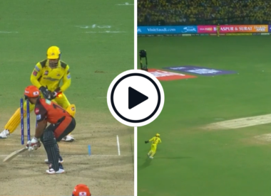 Watch: MS Dhoni completes lightning stumping, pulls off one-glove run out in wicketkeeping masterclass