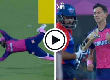 Watch: Trent Boult takes out Impact player Prithvi Shaw, Manish Pandey off successive balls in fiery opening maiden over