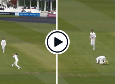Watch: 'There's no excuse' – James Anderson drops 'absolute sitter' at square leg