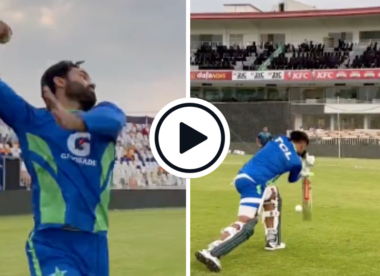 Watch: Rizwan v Babar: Mohammad Rizwan beats captain's outside edge with ripping leg-break in nets clash