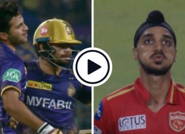 Watch: Rinku Singh does it again, hits last-ball four off Arshdeep Singh to seal yet another heist