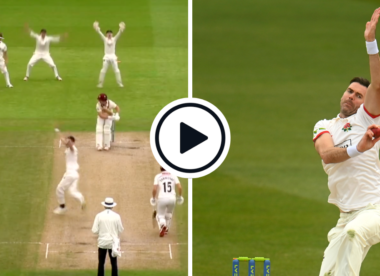 Watch: Five maidens, three drops, two wickets - every ball of James Anderson's latest immaculate new-ball spell