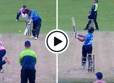 Watch: Ravi Bopara smashes 38-run over in scintillating hundred as Sussex breach 300 in T20 Blast warm-up game