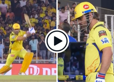 Watch: MS Dhoni departs for a first-ball duck in possible last IPL appearance