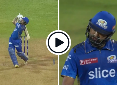 Watch: Ishan Kishan swings Josh Hazlewood into top tier for 102-metre six, gets nod of approval from Rohit Sharma