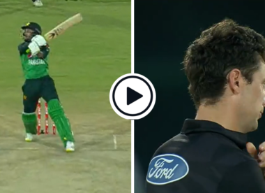 Watch: 'This is some shot' – Mohammad Haris slaps remarkable six over cover in rapid cameo