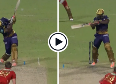 Watch: Andre Russell carts three sixes off Sam Curran in match-turning 20-run penultimate over