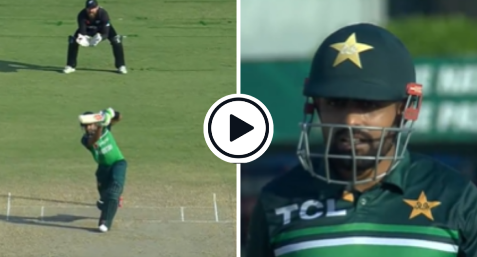 Watch: Babar Azam Drills Picture-Perfect Straight Drive In Record-Breaking Innings Against New Zealand