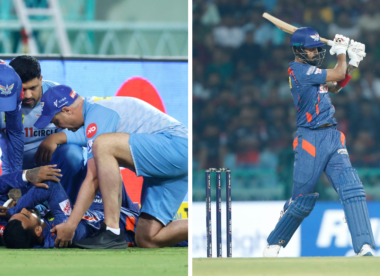 ‘Don’t think he should be out there batting’ – Injured KL Rahul walks out at No.11, stranded on three-ball zero in dramatic LSG loss