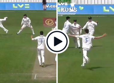 Watch: Steve Smith snaffles 'unbelievable' catch at second slip to dismiss Rehan Ahmed