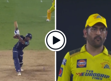 Watch: 21-year-old Sai Sudharsan carts two sixes in 20th over, falls for 96 in one of the all-time great IPL final knocks
