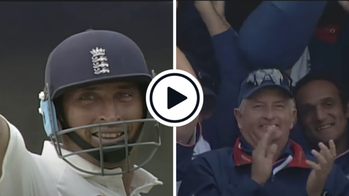 Watch: Nasser Hussain bows out of Test cricket with a hundred
