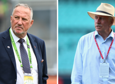 Ian Chappell brands Botham 'a coward' and 'gutless' as they reignite near 50-year feud in TV special