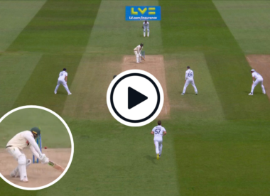 Watch: Ben Stokes employs wall of six close-in fielders, Usman Khawaja yorks himself and gets bowled