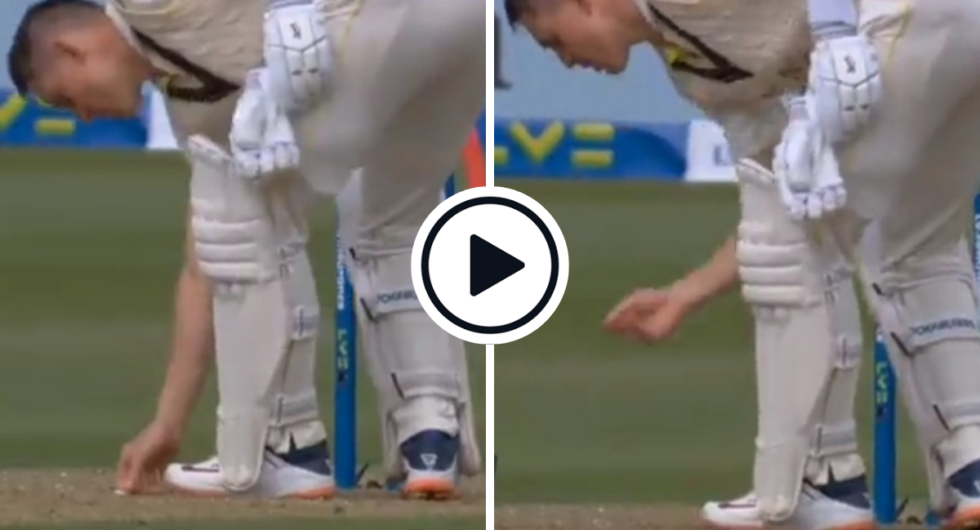 Marnus Labuschagne was seen picking up chewing gum from the pitch and eating | Lord's Test | ENG v AUS