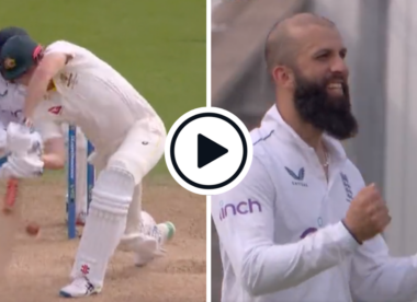 Watch: Moeen Ali bowls Cameron Green through the game with ripping, big-turning off-break