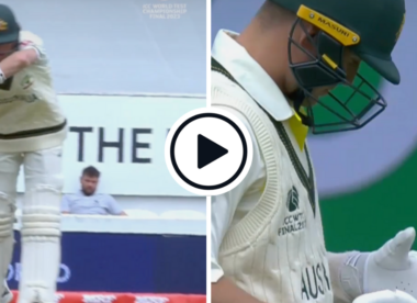 Watch: Marnus Labuschagne drops bat, wrings hand in pain after being hit by vicious Mohammed Siraj lifter