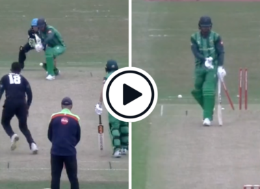 Watch: Usama Mir bewitches with googlies in match-winning, economical T20 Blast four-for