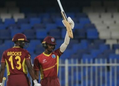 Alick Athanaze blitzes rapid fifty on West Indies ODI debut to equal Pandya record