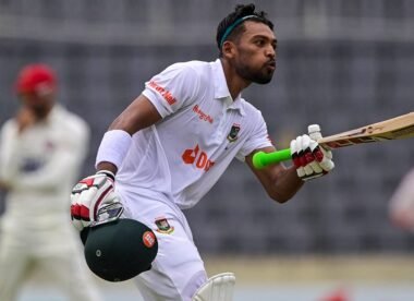 Najmul Hossain Shanto enters record books with twin hundreds during Mirpur Test match