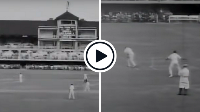Watch: Mohammad Nissar sends Herbert Sutcliffe’s stumps cartwheeling to take India’s first ever Test wicket