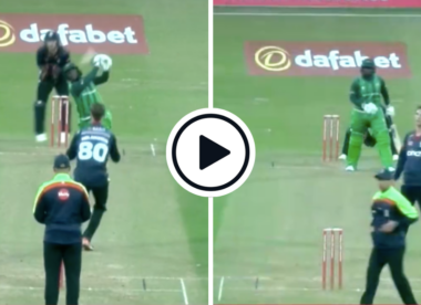 Watch: Rehan Ahmed celebrates maiden Ashes call-up with three sixes in an over in T20 Blast