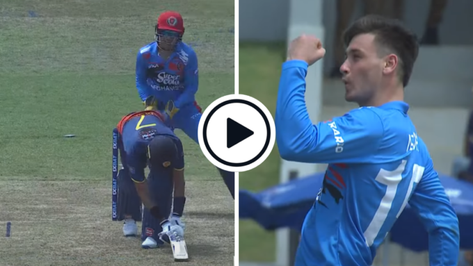 Watch: Noor Ahmad bamboozles Dasun Shanaka with devilish googly, pegs back off-stump in Sri Lanka-Afghanistan ODI