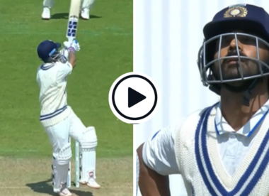 Watch: Ajinkya Rahane hooks Pat Cummins for six in highest Test score since 2020