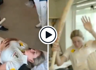 Watch: Before Marnus there was Mooney - Aussie batter settles down for mid-Test dressing room nap, gets woken up moments later