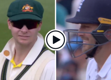 Watch: Steve Smith laughs off Barmy Army's 'we saw you cry on the telly' taunts