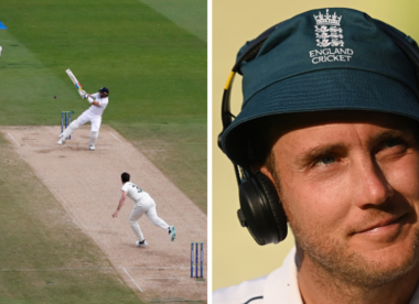 Stuart Broad: Joe Root told me before play he was planning to reverse-scoop for six first ball