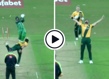 Watch: Shaheen Shah Afridi nails yorker, then sends middle stump cartwheeling in sensational T20 Blast death over