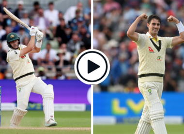Watch: Pat Cummins smashes Joe Root for two sixes in three balls to change momentum in stunning, match-winning innings